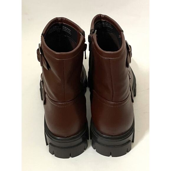 Bp. Chelsea Buckle Boot Brown Size 8.5 NEW - Picture 2 of 9